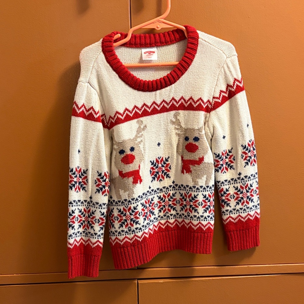 Festive Reindeer Sweater
